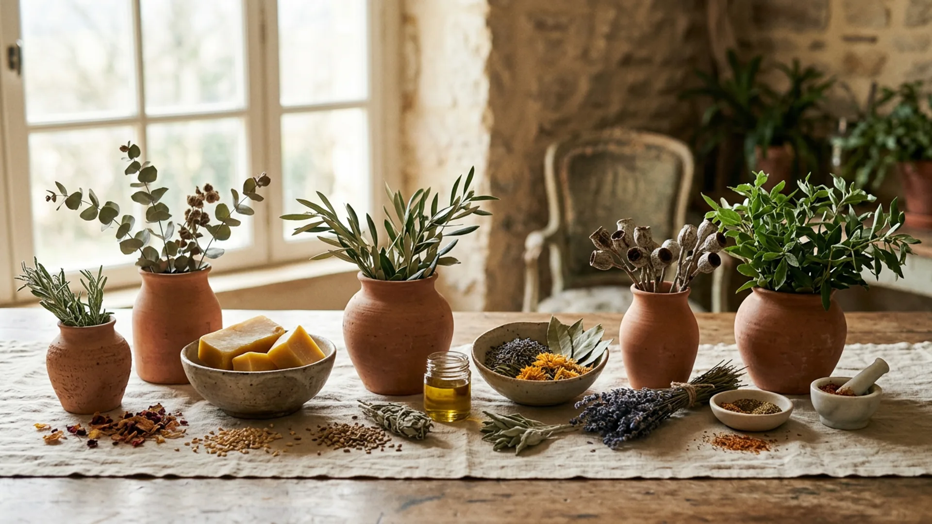 Bared ritual products, natural ingredients
